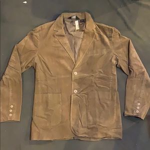 Men’s Corduroy Button Up Jacket